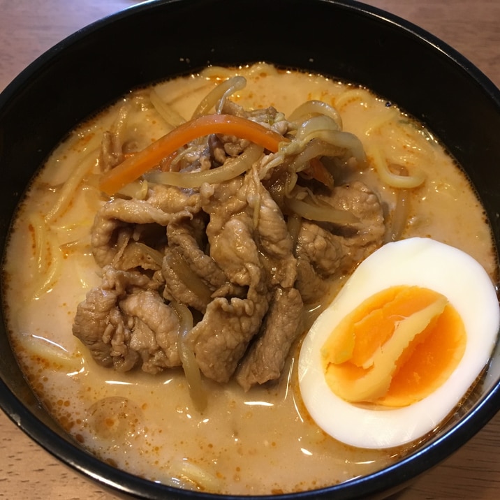 ゴマダレで作る簡単！担々麺！